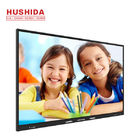 HUSHIDA 86inch 3840*2160 UHD interactive touch screen flat panel display smart board for class room